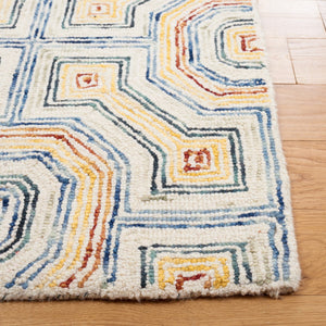 Safavieh Aspen 264 Hand Tufted Bohemian Rug Ivory / Blue 10' x 14'