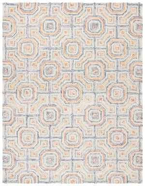 Safavieh Aspen 264 Hand Tufted Bohemian Rug Ivory / Blue 10' x 14'