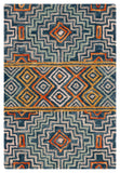 Safavieh Aspen 273 Hand Tufted Bohemian Rug Blue / Gold 9' x 9' Square APN273M-9SQ