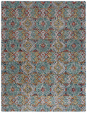 Safavieh Aspen 273 Hand Tufted Bohemian Rug Blue / Gold 9' x 9' Square APN273M-9SQ