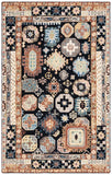 Safavieh Aspen 305 Hand Tufted Bohemian Rug Black / Ivory 85% Wool, 15% Cotton