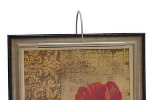 House Of Troy Advent Elegant 16" Plug-in Picture Lights - Illuminate Your Art With Stylish Design And Warm Glow Satin Nickel Metal Apr16-52