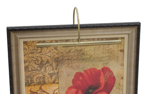 House Of Troy Advent Elegant 16" Plug-in Picture Lights - Illuminate Your Art With Stylish Design And Warm Glow Antique Brass Metal Apr16-71