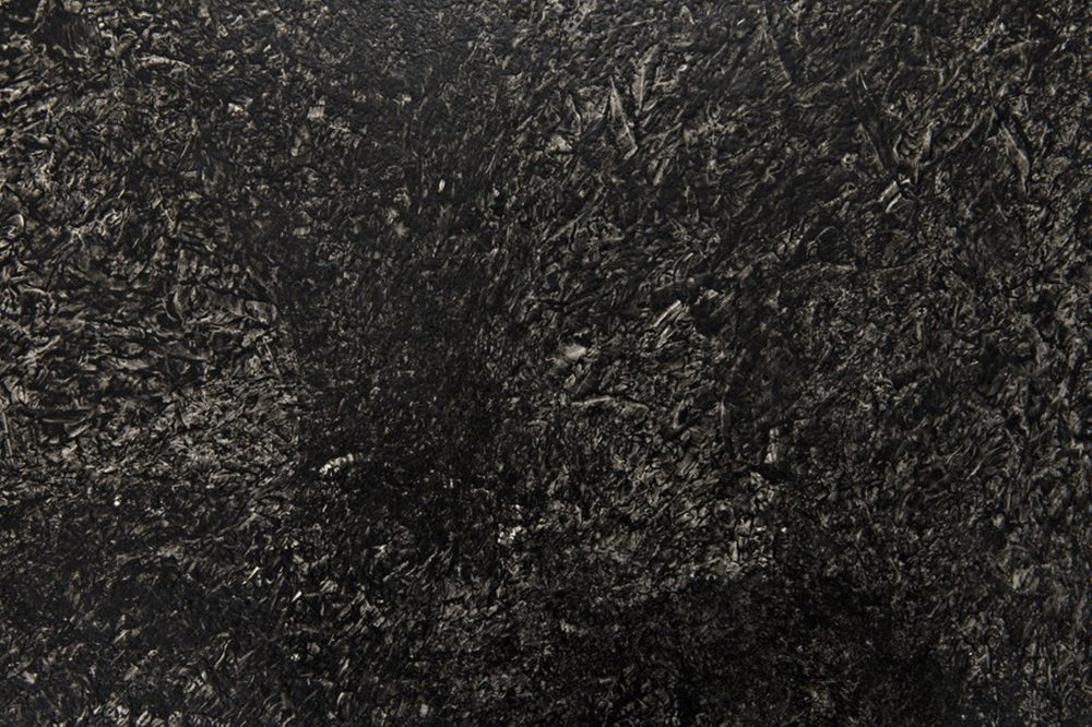 Noir Pedestal Side Table - Handcrafted Black Fiber Cement Accent for Modern Living Spaces & Decor AR-199BF