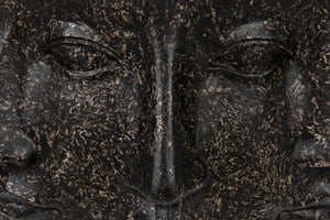 Noir Multi-Face Stool - Elegant Black Fiber Cement Seating & Side Table for Modern Home Décor AR-207BF