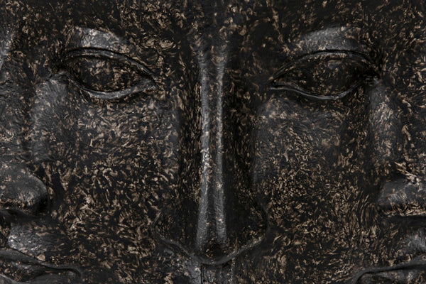 Noir Multi-Face Stool - Elegant Black Fiber Cement Seating & Side Table for Modern Home Décor AR-207BF