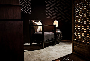 Noir Multi-Face Stool - Elegant Black Fiber Cement Seating & Side Table for Modern Home Décor AR-207BF