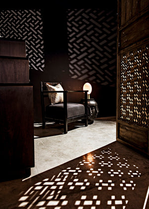 Noir Multi-Face Stool - Elegant Black Fiber Cement Seating & Side Table for Modern Home Décor AR-207BF