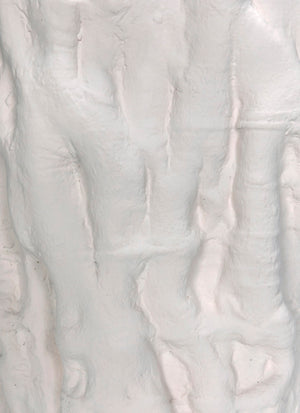 Noir Damono Versatile Stool/Side Table with Modern Industrial Design for Compact Spaces and Everyday Use White AR-304WFC