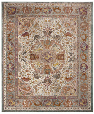 Safavieh Ara120b Vibrant Turkish Transitional Area Rug – Elevate Your Space With Elegance And Comfort Beige ,Orange Polypropylene Pile Ara120e-3