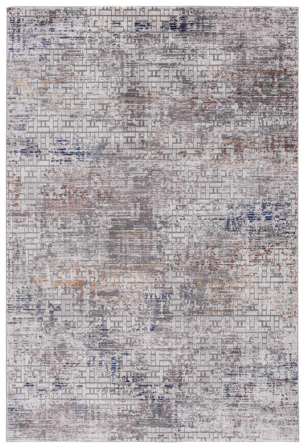 Safavieh Aria Timeless Ivory And Grey Area Rug — Low-Profile Power-Loomed Design, Soft Durable Texture, Turkish-Crafted Elegance For Modern Living Rooms And Dining Spaces 8'-0" x 10'-0" ARA138A-8