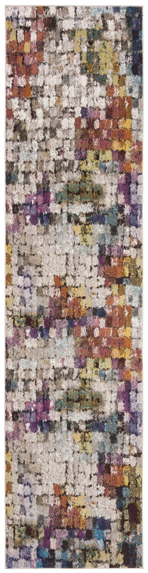 Safavieh Ara168a Stunning Contemporary Area Rug - Power-loomed Elegance In Warm Cream And Rust Hues Cream ,Rust Polypropylene Pile Ara168a-24