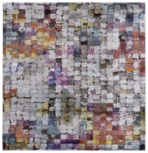 Safavieh Ara168a Stunning Contemporary Area Rug - Power-loomed Elegance In Warm Cream And Rust Hues Cream ,Rust Polypropylene Pile Ara168a-24