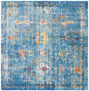 Safavieh Ara169b Captivating Turkish Area Rug - Transitional Design For Elegant Living Spaces & Home Décor Blue ,Multi Polypropylene Pile Ara169b-3