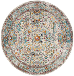 Safavieh Ara199c Elegant Turkish Area Rug – Transitional Style With Cream Base & Serene Blue Accents For Any Room Cream ,Blue Polypropylene Pile Ara199c-3