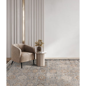 Amer Rugs Aurai Traditional Hand-knotted Area Rug In Luxurious New Zealand Wool For Timeless Home Elegance Coal Gray Wool Ara191014