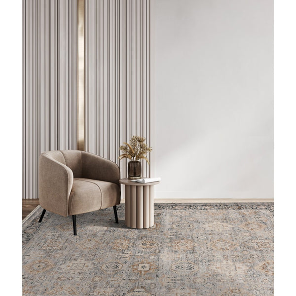 Amer Rugs Aurai Traditional Hand-knotted Area Rug In Luxurious New Zealand Wool For Timeless Home Elegance Coal Gray Wool Ara191014