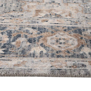 Amer Rugs Aurai Traditional Hand-knotted Area Rug In Luxurious New Zealand Wool For Timeless Home Elegance Coal Gray Wool Ara191014
