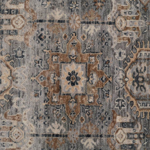 Amer Rugs Aurai Traditional Hand-knotted Area Rug In Luxurious New Zealand Wool For Timeless Home Elegance Coal Gray Wool Ara191014