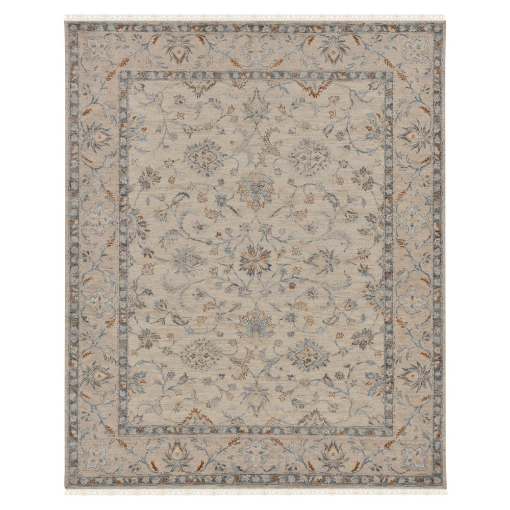 Amer Rugs Aurai Traditional Hand-knotted Area Rug In Luxurious New Zealand Wool For Timeless Home Elegance Ivory Wool Ara220810