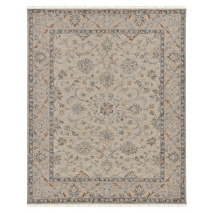 Amer Rugs Aurai Traditional Hand-knotted Area Rug In Luxurious New Zealand Wool For Timeless Home Elegance Ivory Wool Ara220810