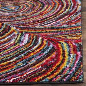 Safavieh Aruba Power Loomed Polypropylene Accent Rug Bold Swirling Geometric for Eclectic Spaces ARB503M-2