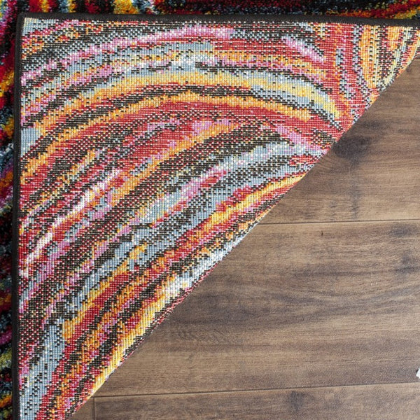 Safavieh Aruba Power Loomed Polypropylene Accent Rug Bold Swirling Geometric for Eclectic Spaces ARB503M-2