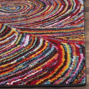 Safavieh Aruba Power Loomed Area Rug – Vibrant Turkish Craftsmanship For Hallways And Entryways, 11 Feet Long Multi Polypropylene Arb503m-9r