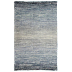 Trans Ocean Liora Manne Aruba Ombre Indoor Hand Woven Wool Area Rug - Elegant Transitional Accent For Home Navy Wool Arb46753533