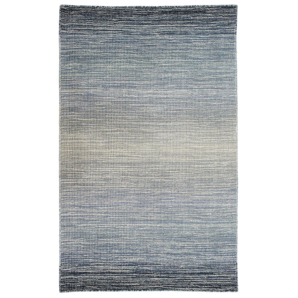 Trans Ocean Liora Manne Aruba Ombre Indoor Hand Woven Wool Area Rug - Elegant Transitional Accent For Home Navy Wool Arb46753533
