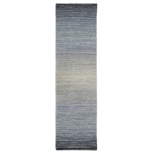 Trans Ocean Liora Manne Aruba Ombre Indoor Hand Woven Wool Area Rug - Elegant Transitional Accent For Home Navy Wool Arbr8753533