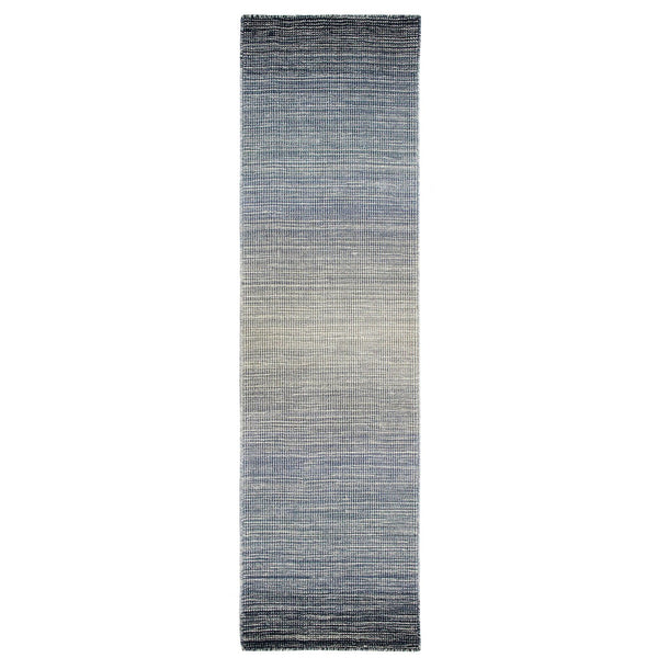 Trans Ocean Liora Manne Aruba Ombre Indoor Hand Woven Wool Area Rug - Elegant Transitional Accent For Home Navy Wool Arbr8753533