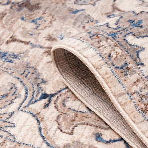 Amer Rugs Arcadia Elegant Power-loom Oriental Design Area Rug For Timeless Charm In Home Or Office Decor Ivory Polyester Arc10203