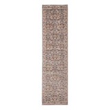 AMER Rugs Arcadia Nuulyn ARC-2 Power-Loomed Machine Made Polyester Classic Oriental Rug Gray 2'7" x 10'