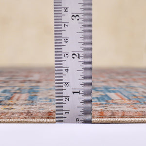 Amer Rugs Arcadia Elegant Power-loom Oriental Design Area Rug For Timeless Charm In Home Or Office Decor Red,Navy Polyester Arc331105