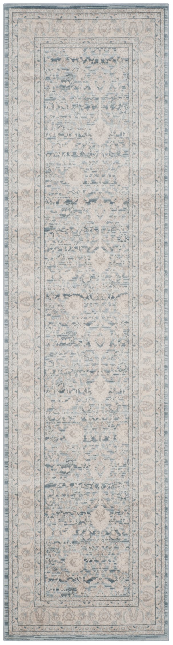 Safavieh Archive Premium Flat Weave Area Rug - Timeless Elegance For Modern Living Spaces, Oeko-tex Certified Blue ,Grey Polypropylene Arc672b-6