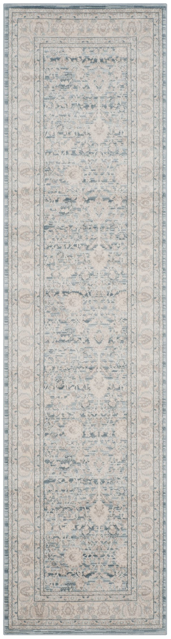 Safavieh Archive Premium Flat Weave Area Rug - Timeless Elegance For Modern Living Spaces, Oeko-tex Certified Blue ,Grey Polypropylene Arc672b-6