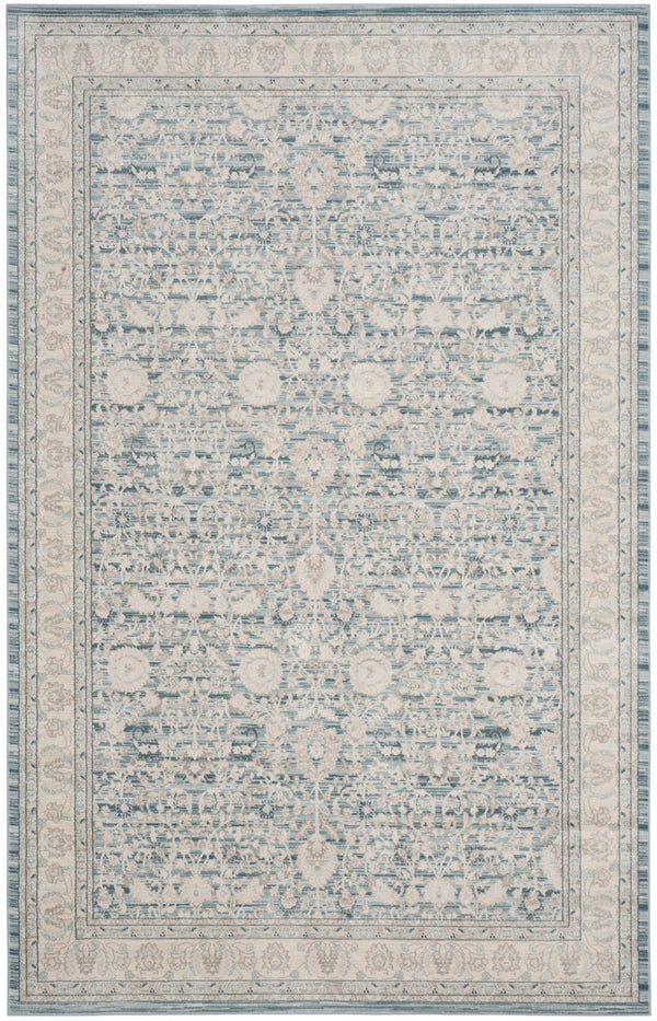 Safavieh Archive Premium Flat Weave Area Rug - Timeless Elegance For Modern Living Spaces, Oeko-tex Certified Blue ,Grey Polypropylene Arc672b-6