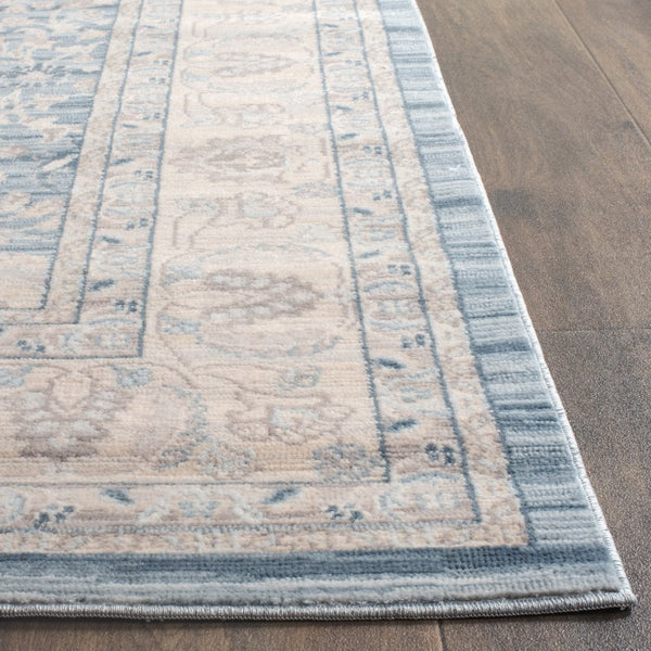 Safavieh Archive Premium Flat Weave Area Rug - Timeless Elegance For Modern Living Spaces, Oeko-tex Certified Blue ,Grey Polypropylene Arc672b-6