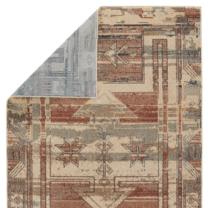 Jaipur Living Vibe by Jaipur Living Ankita Tribal Geometric Distressed Polypropylene Indoor Rug 7'8" x 10' RUG152668