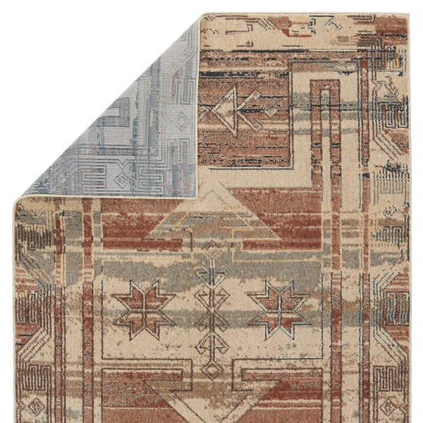 Jaipur Living Vibe by Jaipur Living Ankita Tribal Geometric Distressed Polypropylene Indoor Rug 7'8" x 10' RUG152668