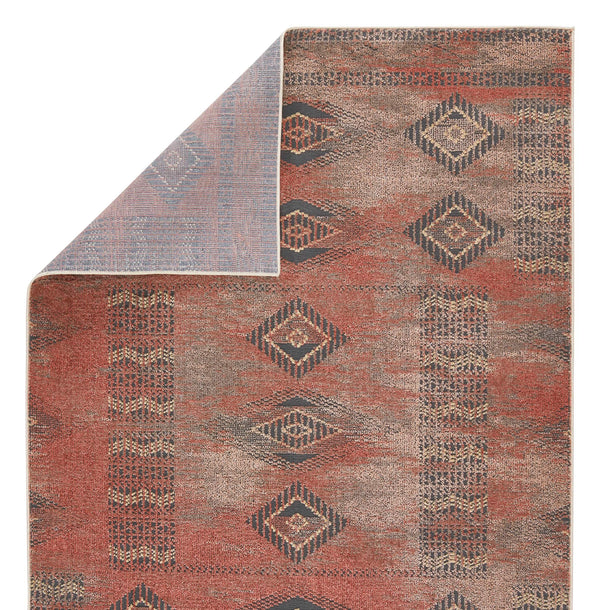 Jaipur Living Vibe by Jaipur Living Abrego Tribal Geometric Distressed Area Rug for Room 10'X14' RUG152678