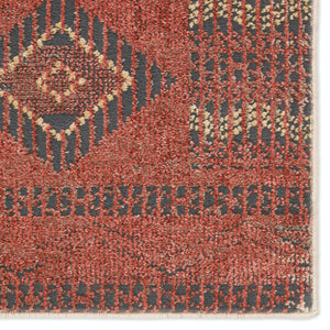Jaipur Living Vibe by Jaipur Living Abrego Tribal Geometric Distressed Area Rug for Room 10'X14' RUG152678