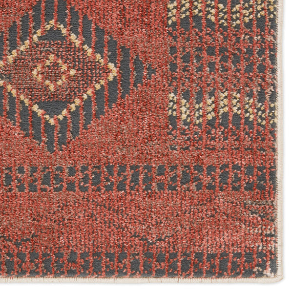 Jaipur Living Vibe by Jaipur Living Abrego Tribal Geometric Distressed Area Rug for Room 10'X14' RUG152678