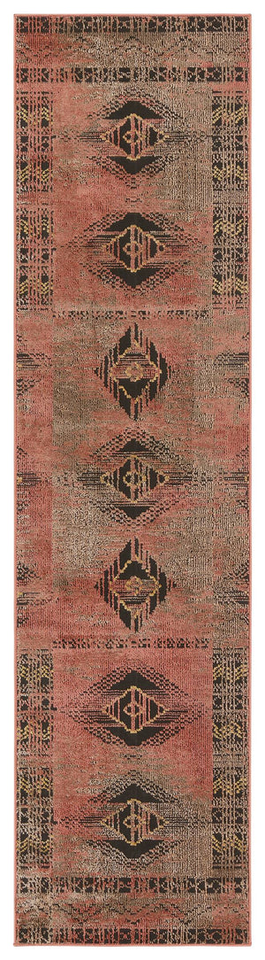 Jaipur Living Vibe by Jaipur Living Abrego Tribal Geometric Distressed Area Rug for Room 2'6"X10' RUG152673