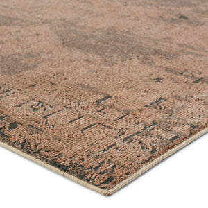 Jaipur Living Vibe by Jaipur Living Esposito Distressed Medallion Rug Southwestern Boho Room Light Brown 2'6"X10' RUG152687