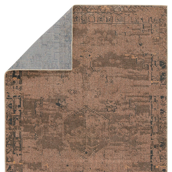 Jaipur Living Vibe by Jaipur Living Esposito Distressed Medallion Rug Southwestern Boho Room Light Brown 2'6"X10' RUG152687