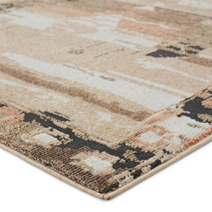 Jaipur Living Vibe by Jaipur Living Naomi Tribal Medallion Distressed Polypropylene Rug for Rooms 7'8" x 10' RUG152703