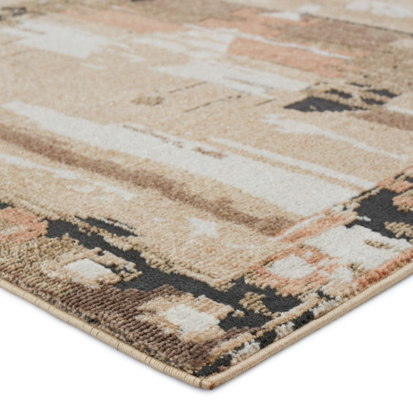 Jaipur Living Vibe by Jaipur Living Naomi Tribal Medallion Distressed Polypropylene Rug for Rooms 7'8" x 10' RUG152703
