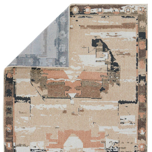 Jaipur Living Vibe by Jaipur Living Naomi Tribal Medallion Distressed Polypropylene Rug for Rooms 7'8" x 10' RUG152703